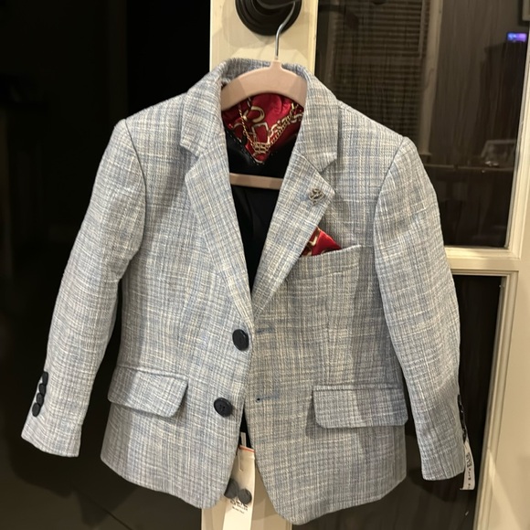 ELIE Balleh Other - EliE -balleh-boys-melange-blazers-sports-coat-jacket size 4